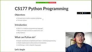 Python Introduction (in Mandarin)