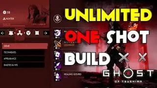 HUNTER ULIMITED AMMO, ONE SHOT PRECISION BUILD! GHOST OF TSUSHIMA
