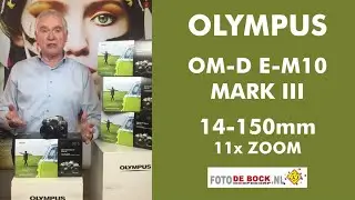Eindejaars aanbieding - OLYMPUS OM-D-E-M10 MARK III + 14-150 lens 11x zoom