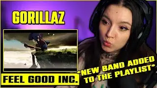 Gorillaz - Feel Good Inc. | FIRST TIME REACTION