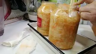 ЗАГОТОВКИ! Очень древний рецепт народов севера КВАШЕНАЯ КАПУСТА!