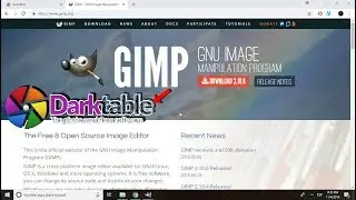 Archivos RAW con GIMP y DARKTABLE