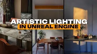 Create lighting in Unreal Engine | Theory of Natural and Artificial lighting in Unreal Engine 5