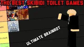 the BEST skibidi toilet games ranked in a tier list! | Roblox | skibidi toilet |