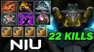 Niu - Timbersaw Monstrous 22 Frags | Dota 2 Pro Gameplay!
