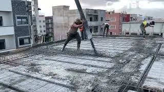 #asmr Puring concrete