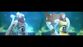 Persona 3 Portable - MC and FeMC First Persona event comparison.