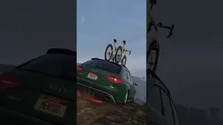 CRAZY STUNT JUMP RS4 IN GTA 5 #gtav #gta #gaming #automobile #gtavonline