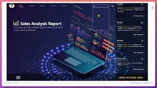 Interactive Sales Dashboard in Power BI | Analyze & Visualize Sales Performance