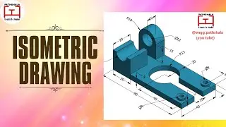 Isometric Drawing with commands||Isometric Projection||Draw on Iso-Plane||AutoCAD||#Engg.pathshala