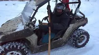 ATB ATV клуб #Нижегородские Проходимцы# ГОРЬКОВСКОЕ  МОРЕ 13.01.2018