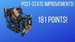 Post-State Improvements! | 181 Points Solo | Vex IQ Slapshot