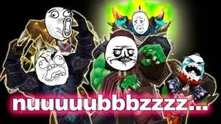 Как вызвать баттхерт у 90-х игроков / How to cause butthurt from 90 lvl [HD]
