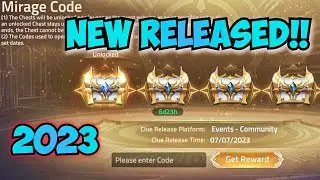 NEW RELEASE CODE 🧡 - Mirage Code | Mobile Legends: Adventure