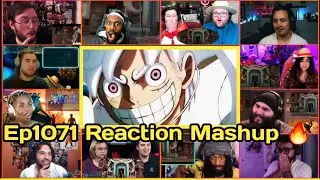 🔥  😍 One Piece Episode 1071 Reaction Mashup | Luffy Gear 5 crazy 🤯 Reaction Mashup