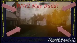Creating a small WW2 Town [ROBLOX STUDIO!]