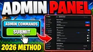 How to get ADMIN COMMANDS in 99 Nights in the Forest ✅ (WORKING ADMIN PANEL 2026)