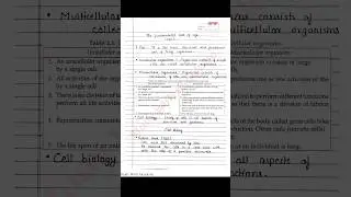 Class 9 science notes | The fundamental unit of life Cell |  S chand biology notes | NCERT | CBSE |