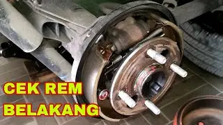 Cara cek kampas rem belakang mobil