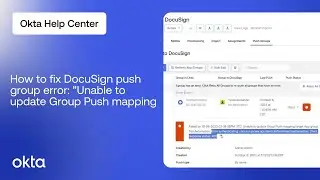 How to Fix DocuSign Push Group Error: 