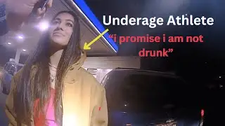Bodycam:  Underage College Athlete Arrested for Drunk Driving
