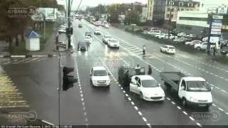 ДТП на ул. Красных Партизан и ул. Баумана 24.10.15