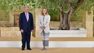 Arrival of the Outreach session countries and International Organizations - G7 Summit