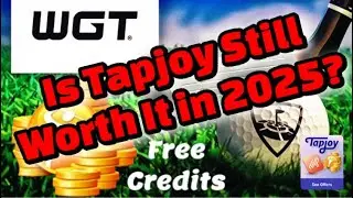 2025 WGT Golf Free Credit Tapjoy Update