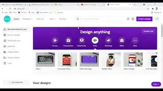 How to make presentations using canva