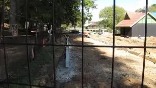 vogel state park - new visitor center/check in progress - oktober 2024
