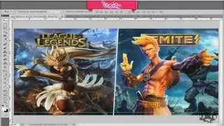Speed Art | League of Legends vs SMITE