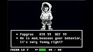 Dustswap by ssc papyrus fight phase 1 complete!