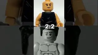 Lego Доминик Торетто🆚Гигачада?!🦾