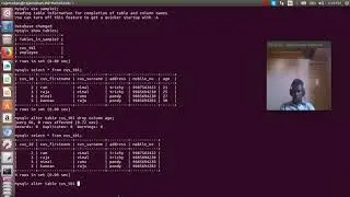 Rename table using mysql
