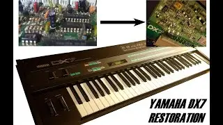 Yamaha DX7 Synth Restoration - Is it really Dead?