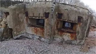 СЕКРЕТНЫЙ БЕТОННЫЙ БУНКЕР на острове Шкота