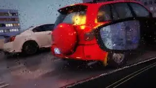 SRP Cinematic | Cutting Up Traffic In the Rain