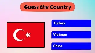 Guess the Country by Flag | Guess the Flag Quiz | Fun with Flags by Guess the Flag Challenge
