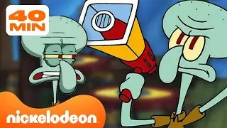 SpongeBob | Setiap Kali Squidward Berhenti dari Krusty Krab 🍔 | Nickelodeon Bahasa