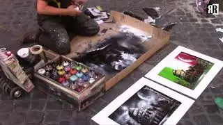 Street Artists in Rome