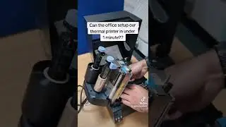 The Fox-In-A-Box thermal label printer is easy for engineers to setup! #cablemanagement