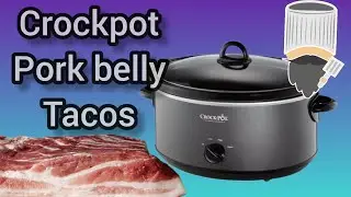 How to Make Pork Belly Tacos in the Crockpot