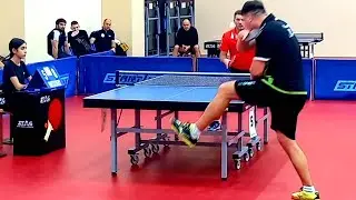 Table Tennis Backhand and Forehand Power Kovenko and Panchenko🏓🏓🏓
