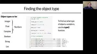 Lesson 3, Part 3: Object types