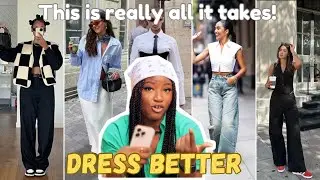 How to DRESS BETTER (with clothes you already have and no extra money) #elevateyourstyle