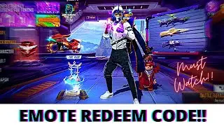 NEW EMOTE ❤️ REDEEM CODE