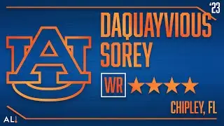 Auburn WR signee Daquayvious Sorey highlights from Chipley High School