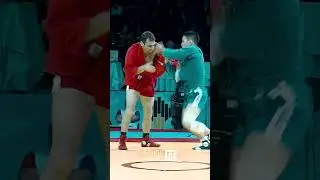Японский дзюдоист на чемпионате мира по самбо