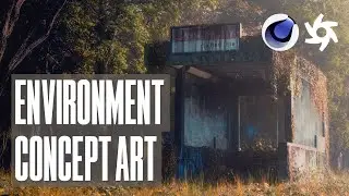 Environment Concept Art Time Lapse