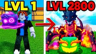 NOOB TO MAX WITH ONLY MYTHICAL FRUITS IN BLOX FRUITS!